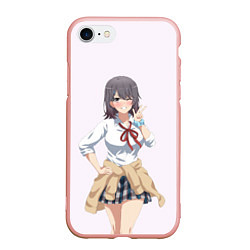 Чехол iPhone 7/8 матовый МЭГУРИ ШИРОМЭГУРИ OreGairu