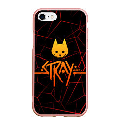 Чехол iPhone 7/8 матовый Stray cat игра блуждающий кот