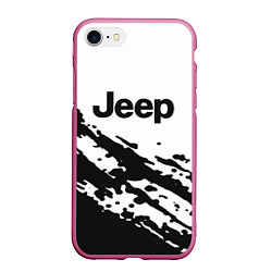 Чехол iPhone 7/8 матовый Jeep - textura