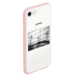 Чехол iPhone 7/8 матовый Pressure Machine - The Killers, цвет: 3D-светло-розовый — фото 2