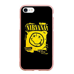 Чехол iPhone 7/8 матовый Nirvana принт