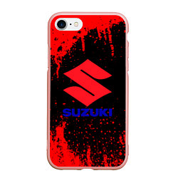Чехол iPhone 7/8 матовый Suzuki - краска