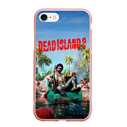Чехол iPhone 7/8 матовый Dead island 2 главный герой