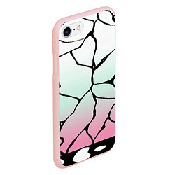 Чехол iPhone 7/8 матовый Шинобу Кочо Кимоно, цвет: 3D-светло-розовый — фото 2