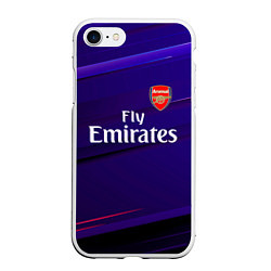 Чехол iPhone 7/8 матовый Arsenal Абстракция, цвет: 3D-белый