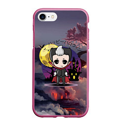 Чехол iPhone 7/8 матовый Японский вампир - малолетка - сакура