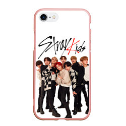 Чехол iPhone 7/8 матовый Stray Kids white background