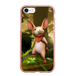 Чехол iPhone 7/8 матовый Moss - мышонок