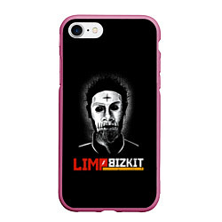 Чехол iPhone 7/8 матовый Limp bizkit Wes Borland, цвет: 3D-малиновый