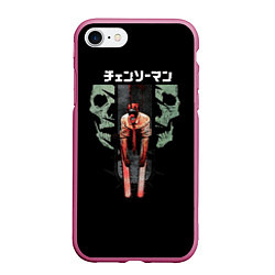 Чехол iPhone 7/8 матовый Chainsaw Man