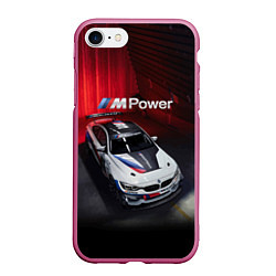 Чехол iPhone 7/8 матовый BMW M4 GT4 - Motorsport