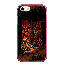 Чехол iPhone 7/8 матовый Slipknot Dragon