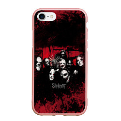 Чехол iPhone 7/8 матовый Группа Slipknot