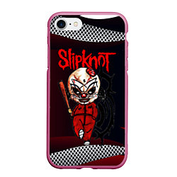 Чехол iPhone 7/8 матовый Slipknot бита