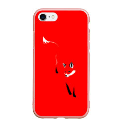 Чехол iPhone 7/8 матовый Красная лиса