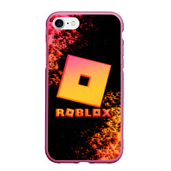 Чехол iPhone 7/8 матовый Roblox logo gradient