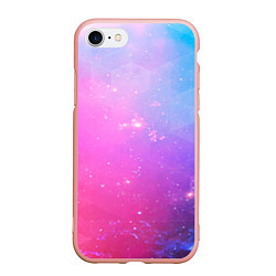 Чехол iPhone 7/8 матовый Звёздное геометрическое небо