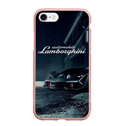 Чехол iPhone 7/8 матовый Lamborghini - power - Italy