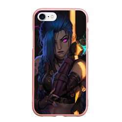 Чехол iPhone 7/8 матовый Jinx - Powder