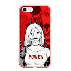 Чехол iPhone 7/8 матовый Chainsaw Man: Power