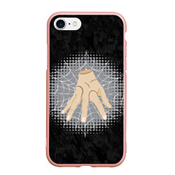 Чехол iPhone 7/8 матовый Жуткая рука зомби в паутине