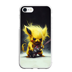 Чехол iPhone 7/8 матовый Rocker Pikachu