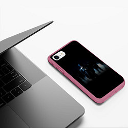 Чехол iPhone 7/8 матовый Фараон Халливуд Хоус, цвет: 3D-малиновый — фото 2