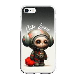 Чехол iPhone 7/8 матовый Cute Space