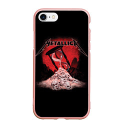 Чехол iPhone 7/8 матовый Metallica - время