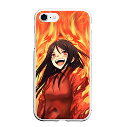 Чехол iPhone 7/8 матовый Alma Wade fire