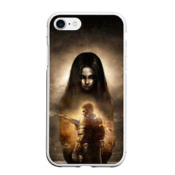 Чехол iPhone 7/8 матовый Fear Wade, цвет: 3D-белый