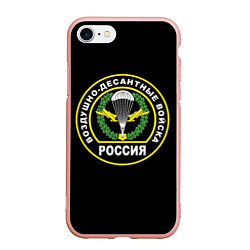 Чехол iPhone 7/8 матовый ВДВ - логотип
