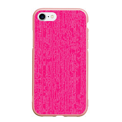Чехол iPhone 7/8 матовый Очень розовый, цвет: 3D-светло-розовый