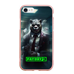 Чехол iPhone 7/8 матовый Payday 3 crazy bear