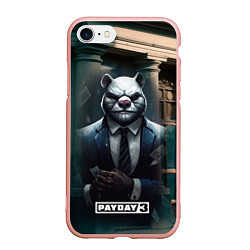 Чехол iPhone 7/8 матовый Payday 3 white bear