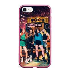 Чехол iPhone 7/8 матовый Blackpink girls poster