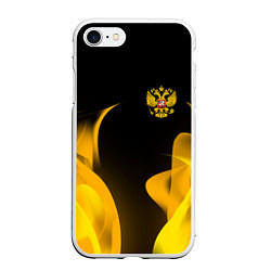 Чехол iPhone 7/8 матовый Russian style fire