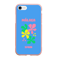 Чехол iPhone 7/8 матовый Малага - Испания