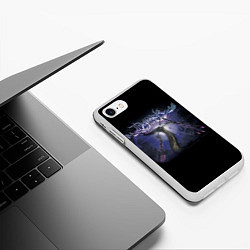 Чехол iPhone 7/8 матовый Metalocalypse: Dethklok Murmaider, цвет: 3D-белый — фото 2