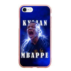 Чехол iPhone 7/8 матовый Килиан Мбаппе сборная Франции