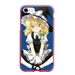 Чехол iPhone 7/8 матовый Touhou Project Мариса Кирисаме