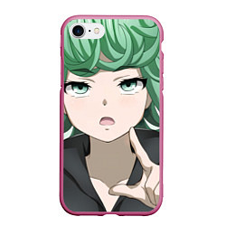 Чехол iPhone 7/8 матовый One Punch Man Тацумаки