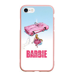 Чехол iPhone 7/8 матовый Барби на дороге