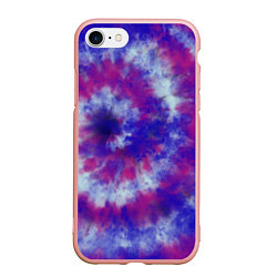 Чехол iPhone 7/8 матовый Tie-Dye дизайн