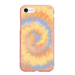 Чехол iPhone 7/8 матовый Tie-Dye дизайн