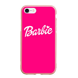 Чехол iPhone 7/8 матовый Барби розовая