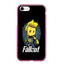 Чехол iPhone 7/8 матовый Fallout boy