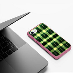 Чехол iPhone 7/8 матовый Домашний уют, цвет: 3D-малиновый — фото 2