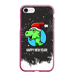 Чехол iPhone 7/8 матовый Happy new year 2024