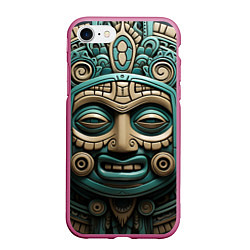 Чехол iPhone 7/8 матовый Орнамент в стиле индейцев майя